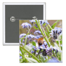 Buzz!  Busy Bee Backside Button