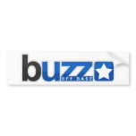 Buzz Off Base Bumper Stickers