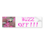 Buzz Off Bumper Sticker