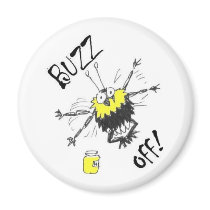 Buzz Off! Magnet magnets