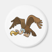 Buzzard Refrigerator Magnets
