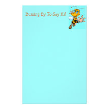 Buzzing By - Designer Stationery