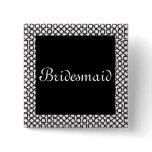 BW Bridesmaid Pins