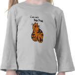 BW-  Cats rule., Dogs Drool Cartoon Shirt