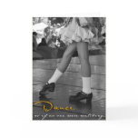 BW Dance As If No One Were Watching Card