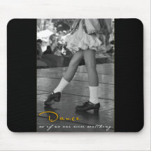 BW Dance As If No One Were Watching Mousepad