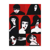 BWR Collage Postcards