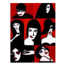 BWR Collage Postcards