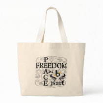 bX Barrel X Limited Peace Freedom Bag