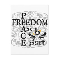 bX Barrel X Limited Peace Freedom Post Cards