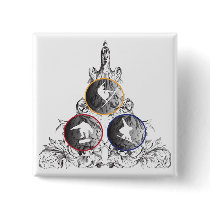 bX Barrel X Limited Tri Angle Xtreme Pinback Button