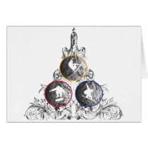 bX Barrel X Limited Tri Angle Xtreme Greeting Cards