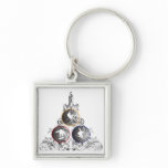 bX Barrel X Limited Tri Angle Xtreme Keychain