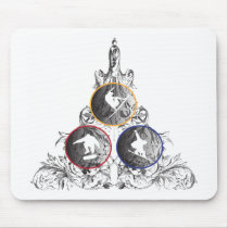 bX Barrel X Limited Tri Angle Xtreme Mousepads