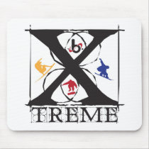 bX Barrel X Limited "X" Treme Mousepad