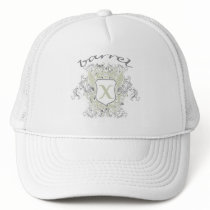 bX barrel X Shield Design-Xtreme Sports Mesh Hats