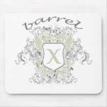 bX barrel X Shield Design-Xtreme Sports Mousepads