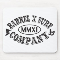 bX Barrel X Surf Company Mouse Pads