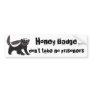 BX- Funny Honey Bader Bumper Sticker