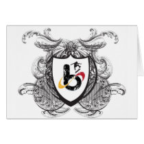 bX Skate off the Logo Greeting Card