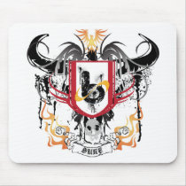 bX Sports Heraldry Design Mouse Pads