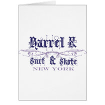 bX Surf & Skate NY Greeting Cards