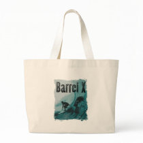 bX Surfer & Skull Canvas Bags