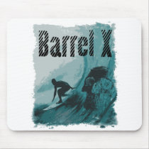 bX Surfer & Skull Mouse Pad