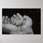 By his hands posters