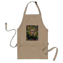 By Lori Everett_Day Of The Dead_Black Cat,Cats Apron