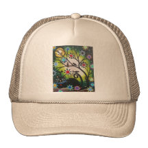 By Lori Everett_Day Of The Dead_Black Cat,Cats Hats