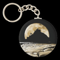 By the light of the sepia moon keychains