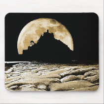 By the light of the sepia moon mousepads