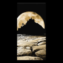 By the light of the sepia moon photo cards