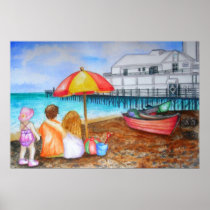By the Pier Print