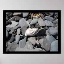 By The Seashore Poster
