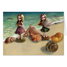 "By the Seaside" Greeting Card