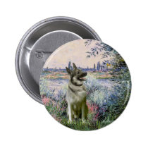 By the Seind - Norwiegian Elkhound buttons