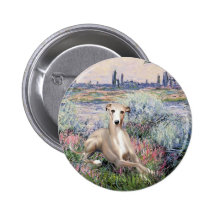 By the Seine - Whippet #2 Pin