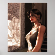 By the Window Print