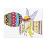 By the Wings of an Angel Ukrainian Folk Art postcards