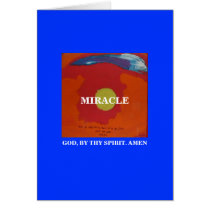 BY THY SPIRIT - 1118 - MIRACLE GREETING CARD