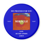 BY THY SPIRIT - MIRACLE FRIDGE MAGNET