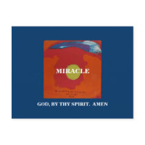 BY THY SPIRIT -  MIRACLE POSTCARD