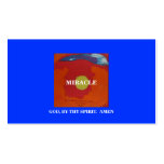 BY THY SPIRItT /  MIRACLE Business Card Templates