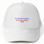 Bye, bye glass ceiling! McCain-Palin 2008 Hat