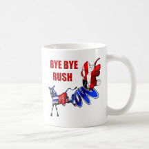 Bye Bye Rush - Healthcare satire coffe mug