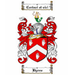 BYRNE FAMILY CREST -  BYRNE COAT OF ARMS t-shirts