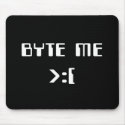 Byte Me mousepads