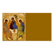 Byzantine Angels at a Table Business Cards